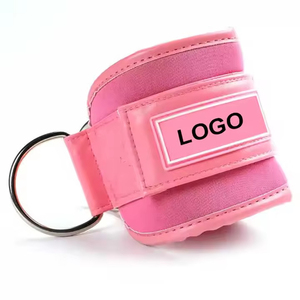 Sangles de cheville réglables de qualité supérieure, fabriquées sur mesure, avec boucle en D imperméable, pour la musculation, la musculation, la protection rembourrée - Product Image 2