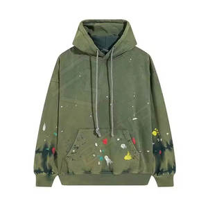 Sweat-shirts à capuche d'hiver en plein air de meilleure qualité pour hommes Tissu confortable avec motif solide Vente de marque privée - Product Image 1