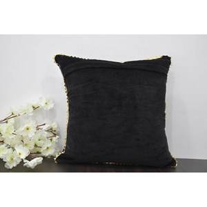 Handmade Beaded Embroidered Decorative Pillow for Couch Embellished Living Room Patchwork Custom Color Bulk Rate - Product Image 3