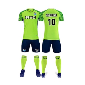 Camisetas de fútbol para hombres sublimadas personalizadas, kits de fútbol juvenil, conjunto completo de fútbol, servicio OEM, ropa deportiva personalizada al por mayor - Product Image 5