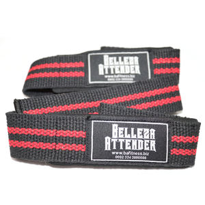 Muñequeras de algodón de 21,5 \ "de longitud 1,5 \" con muñequeras de apoyo suaves de neopreno acolchadas transpirables correas de elevación - Product Image 3