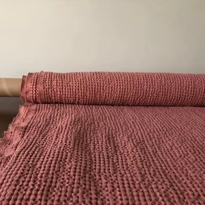 Tissu gaufré en coton naturel tissé extra large 88 pouces 250g/225cm pour serviettes de bain ou de cuisine pour garçons pour sacs ou rideaux - Product Image 1