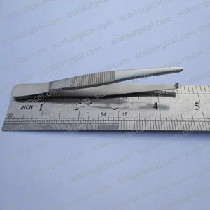 Pinzas Quirúrgicas Médicas Económicas de 1×2 Dientes, Pinzas Kocher para Tejidos, 5 Pulgadas |   Acero Inoxidable |   Fabricante de Pakistán - Product Image 3