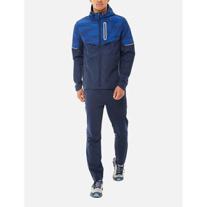 Chaqueta universitaria con mangas de cuero de contraste y chaqueta bomber de béisbol de cuerpo de mezcla de lana ropa de calle casual - Product Image 3