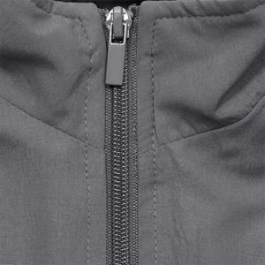 Survêtements d'entraînement de football d'hiver pour hommes de bonne qualité, couleur gris noir, manches longues, design personnalisé, 2 en 1, antibactérien, respirant - Product Image 6