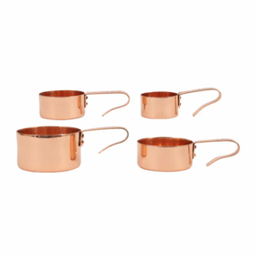 Offre spéciale Cuillère à mesurer en cuivre Conception en relief Cuillères à mesurer royales Fournisseur en gros - Product Image 1