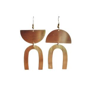 Pendientes de Latón Hechos a Mano Únicos, Hechos en India - Venta al por Mayor - Artículo de Moda - Product Image 1