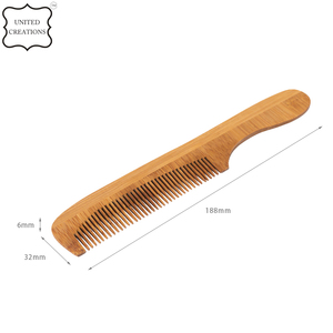 Peine de bambú desechable ecológico, peine caliente OEM personalizado para uso en hoteles, peine común al por mayor para uso doméstico - Product Image 5