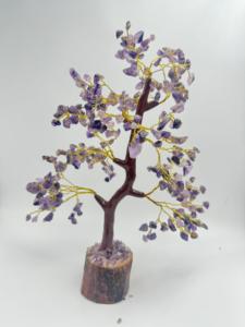 Améthyste naturelle arbre de pierres précieuses Feng Shui arbre de guérison cristal naturel améthyste arbre de pierres précieuses pour la décoration intérieure faite à la main - Product Image 3