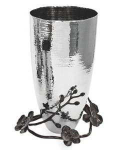 Vantage-Florero de hierro de lujo moderno, florero de estilo costero para el hogar, sala de estar y decoración de bodas, diseño de metal elegante - Product Image 6