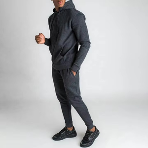 Precio de fábrica al por mayor con logotipo personalizado para hombre, Sudadera con capucha/chándal de vellón para correr - Product Image 5