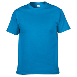 Camiseta Deportiva para Hombre, 100% Algodón, Secado Rápido, Cuello Redondo, Manga Corta, Tejido de Punto Holgado, Ligero, Técnica de Lavado, Estampada - Product Image 2