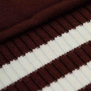 Chaquetas de alta calidad para hombre, chaqueta para hombre, estilo universitario, lana, Varsity, Mangas de cuero de retazos personalizadas, chaqueta Vintage Letterman - Product Image 3