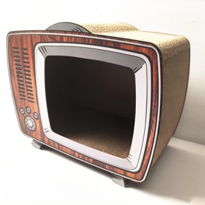 Kattenspeelgoed Krabber Kartonnen Loungebed Stabiel En Duurzaam Meubelbeschermer Omkeerbare Televisie