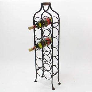 ที่ใส่ไวน์ขวดเหล็ก6ขวดทำจากโลหะ - Product Image 6