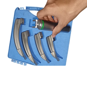 Laringoscopio Quirúrgico LED Profesional Portátil de Acero Inoxidable de Calidad Premium, Dispositivo Manual de Intubación para Gestión de las Vías Respiratorias - Product Image 2