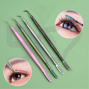Outils de séparation pour rehaussement de cils, double tête en acier inoxydable, faciles à utiliser, antidérapants, pour la beauté des yeux - Product Image 3