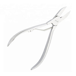 Coupe-ongles en acier inoxydable de haute qualité poignée de coussin pointe fine pince à ongles incarnés manucure pédicure lames droites - Product Image 2