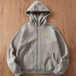 Sweat à capuche surdimensionné pour femme polaire douce sweat d'hiver chaud à manches longues avec poche parfait pour le salon ou le voyage - Product Image 1