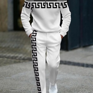 เสื้อยืดแขนยาวถักลายวินเทจสำหรับผู้ชาย แห้งเร็ว พิมพ์ลายดิจิทัล ลายทางสไตล์ลำลอง เหมาะสำหรับฤดูหนาว กิจกรรมกลางแจ้ง และสตรีทแวร์ - Product Image 1