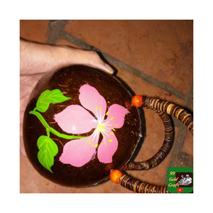 Elegant Eco Coconut Shell <b>Handbag</b> for Women Handmade Natural Design Lightweight and Stylish for Sustainable Daily Use - Product Image 3