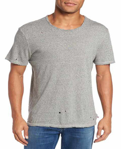 High Quality <b>Men's</b> Casual <b>Short</b> T-Shirt Custom Blue Silk Print 100% Cotton O-Neck Plus Size Wholesale American Size Knitted - Product Image 3