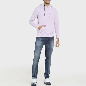 Sweat-shirt à fermeture éclair personnalisé avec cordon de serrage pour hommes, nouvelle arrivage - Product Image 2