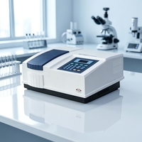 Spectrophotomètre UV Visible BRT-5400UV, cellule photoélectrique en silicium, lampe au tungstène au deutérium pour la recherche scientifique en chimie et biologie