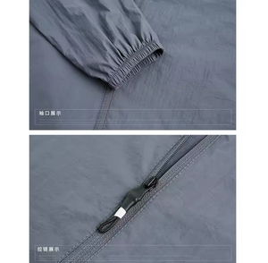 OEM High-Quality Summer Jackets for Men Windbreaker With Private Label Ultrathin Sunscreen Jacket Youth Outerwearing Clothing - Product Image 4