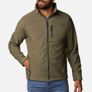 Chaqueta Softshell Impermeable para Hombre, Diseño 25-26, Negra, para Invierno, Ropa de Trabajo, Venta al Por Mayor, MOQ Bajo - Product Image 1