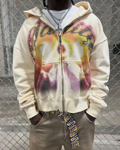 เสื้อมีฮู้ดพิมพ์ลาย DTG วินเทจสำหรับเด็กผู้ชาย100% นุ่มผ้าฝ้ายขนาด XS สำหรับฤดูหนาวโลโก้ออกแบบได้ตามที่ต้องการ - Product Image 1