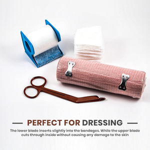 Vaslcare-Ciseaux médicaux, ciseaux de traumatologie, ciseaux de 3.5 pouces en acier inoxydable pour pansements - Product Image 5