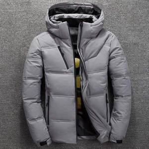 Chaquetas cálidas y gruesas de calidad superior Abrigos de plumón Abrigo de invierno para hombre Parkas Chaquetas acolchadas para hombre - Product Image 4