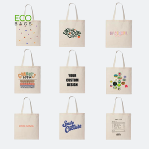 กระเป๋าผ้าแคนวาสออร์แกนิคปักโลโก้ตามสั่ง เป็นมิตรกับสิ่งแวดล้อม ใช้ซ้ำได้ ทันสมัย เหมาะสำหรับใช้เป็นของแจก ของชำร่วย หรือกระเป๋าช้อปปิ้ง - Product Image 6