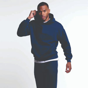 2025 dernière version luxe coton mélangé polyester à capuche avec poches tarifs les plus bas Satin doublé sweats à capuche pour hommes - Product Image 4