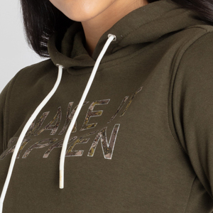 Sudaderas con Capucha Unisex de Última Moda para Mujer, Personalizadas, de Corte Regular, Tallas Grandes, Tejido de Spandex/Algodón, Ecológicas, con Cierre Frontal - Product Image 5