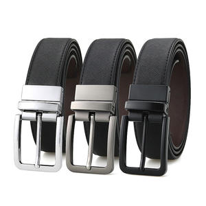 เข็มขัดคาดเอวหนังวัวแท้สำหรับผู้ชาย, เข็มขัดคาดเอวหนังวัวแท้แบบลำลองพร้อมหัวเข็มขัดอัลลอย100% - Product Image 5