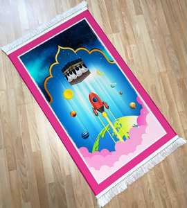 Tapis de prière pour enfants de haute qualité, fabriqué en Turquie - Product Image 1
