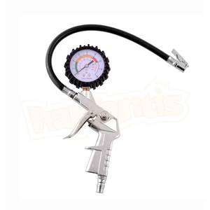 Manomètre de pression d'air arrière en acier inoxydable AEK-Tech 220 PSI - Product Image 1