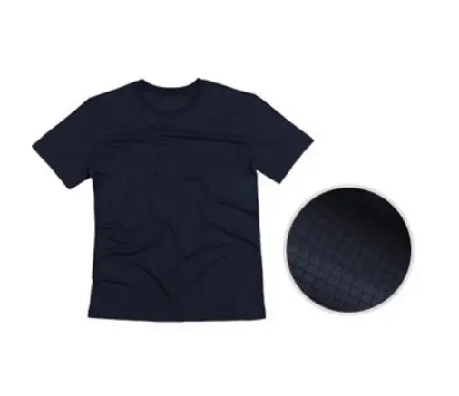 Mannen Ultra Zachte T-shirt Lichtgewicht Cooling Lange Korte Mouw Casual Basic Tee Shirt Gemaakt In Korea Navy Kleur