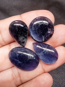 Gemme en vrac d'iolite bleue violette naturelle de haute qualité pour la conception de bijoux ou le travail énergétique utilise l'approvisionnement en gros - Product Image 2