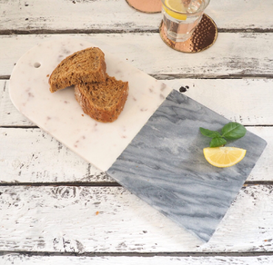 Tabla de cortar de mármol, mango de agujero redondo, picar carne, queso, pan, fruta en accesorios de cocina - Product Image 6