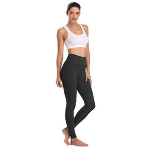 Pantalones de Yoga Elásticos en 4 Direcciones Hechos a Medida, Leggings de Yoga Elásticos de Alta Resistencia, Mallas Deportivas para Correr, Leggings para Mujer - Product Image 4