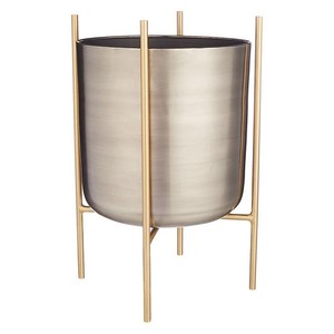 Jardinière décorative en forme de grand seau meilleure vente design martelé hôtel et maison jardin utilisé jardinière de balcon - Product Image 2