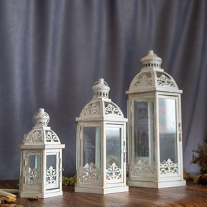 ขายส่งใหม่ตกแต่งลวดโลหะโคมไฟเทียนที่ขายดีที่สุดสำหรับตกแต่งบ้านเป็นครั้งคราวใช้โลหะโคมไฟ - Product Image 6