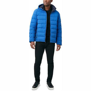 Vestes d'hiver épaisses pour hommes Manteau long matelassé à capuche Vêtements d'extérieur légers et chauds - Product Image 2