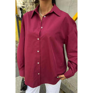 Camisa Clásica Oversize de Popelina 100% Algodón con Función Antiarrugas - 3421 - Product Image 2