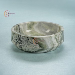 Bol de service rond en marbre exclusif plat et bol japonais modernes pour la cuisine et la maison au prix le plus bas - Product Image 2