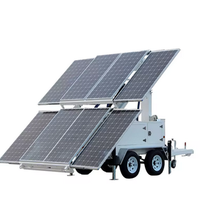 Remolque Generador Solar Móvil, Sistema de Paneles Solares Portátiles para Energía Fuera de la Red - Product Image 1