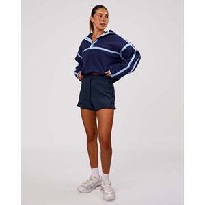 Pantalones Cortos MVP Elite Terry para Mujer - Azul Marino Futuro - Product Image 3